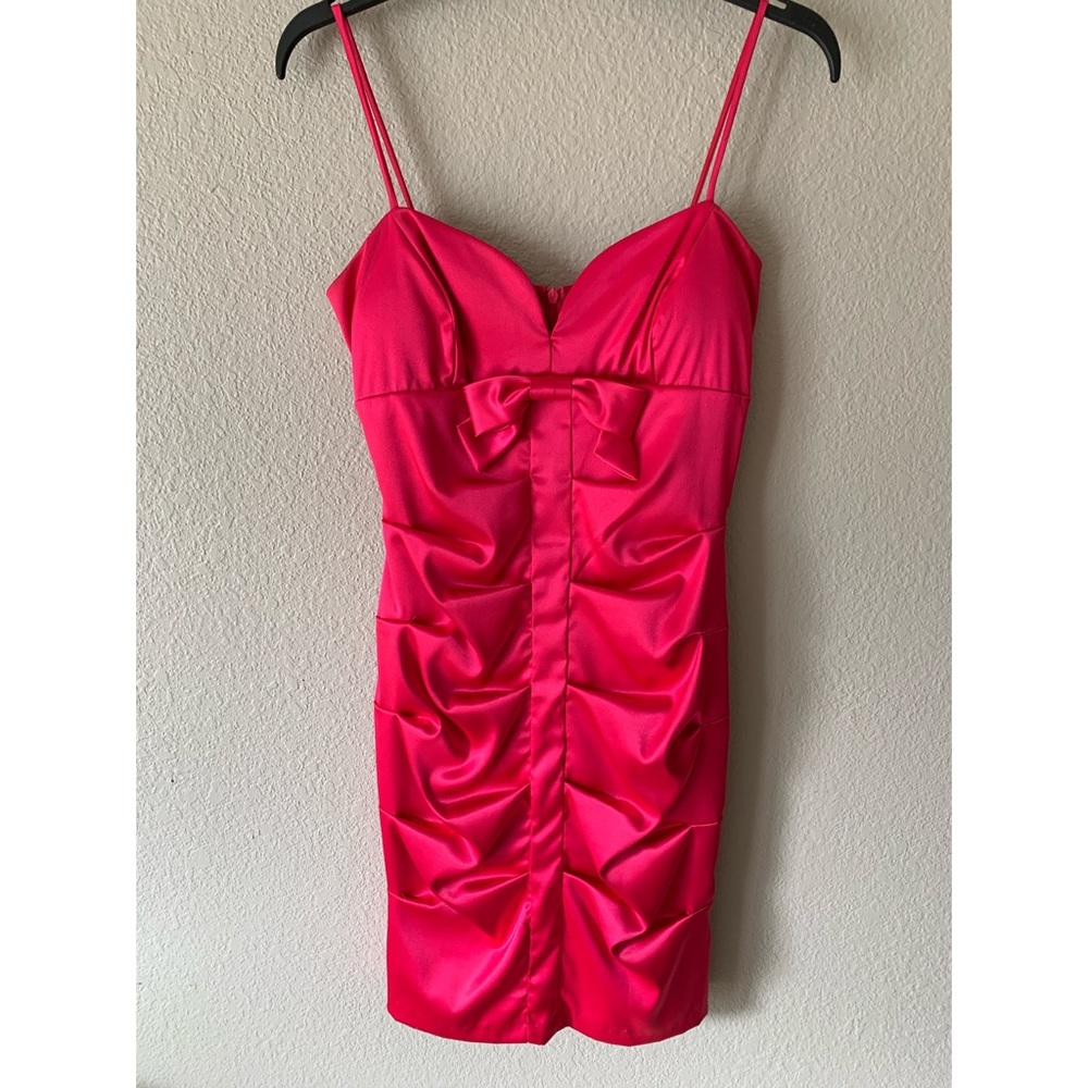Hot Pink and Fabulous Cocktail Dress
